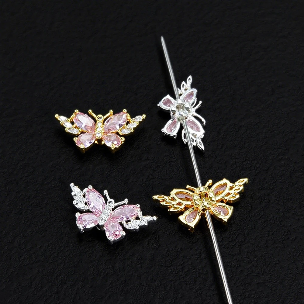 Cordial Design 30Pcs 12*23MM CZ Connector/Copper/DIY Accessories/Hand Made/Butterfly Shape/Jewelry Findings & Components #194770
Cordial Design 30Pcs 12*23MM CZ Connector/Copper/DIY Accessories/Hand Made/Butterfly Shape/Jewelry Findings & Components #194770