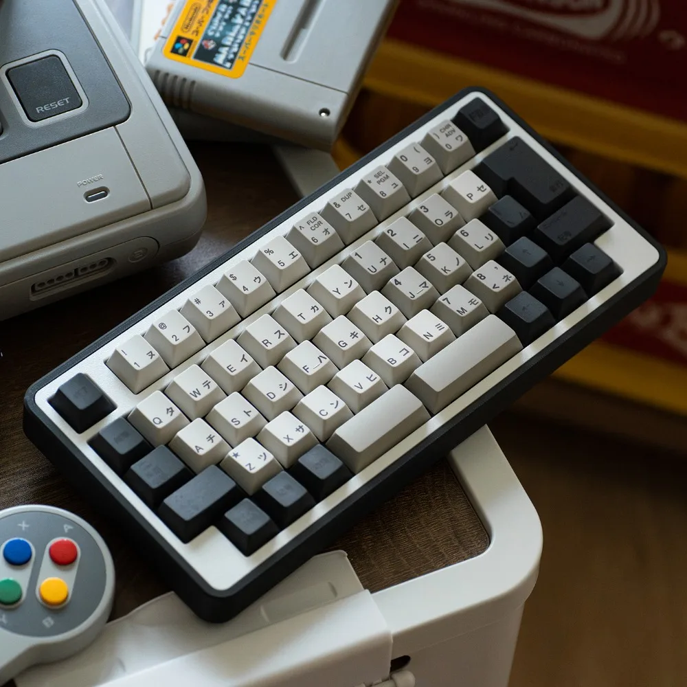 FK201 Retro Style Dark Keycap Japanese PBT Cherry Profile 182 Keys Game Accessories Front Carve Ergonomics Mechanical Keyboard
FK201 Retro Style Dark Keycap Japanese PBT Cherry Profile 182 Keys Game Accessories Front Carve Ergonomics Mechanical Keyboard