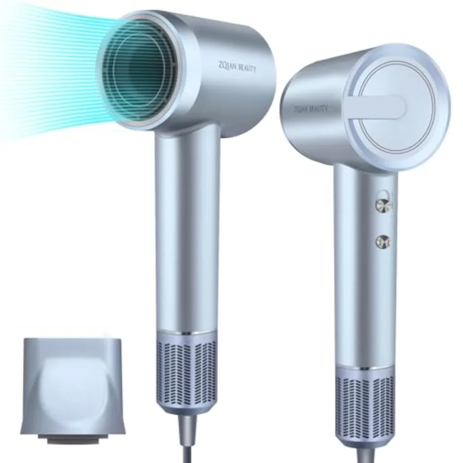 Ionic Hair Dryer with 200 Million Negative Ions High-Speed Blow Dryer for Women and Men Fast Drying Low Noise Travel Hairdryer
Ionic Hair Dryer with 200 Million Negative Ions High-Speed Blow Dryer for Women and Men Fast Drying Low Noise Travel Hairdryer