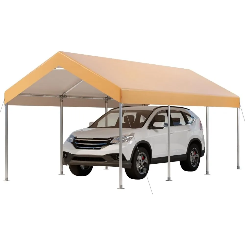 10x20ft Carport, Car Canopy, Portable Garage, Easy To Assemble, Carport Canopy 10x20ft Heavy Duty For Car, Bike, Boat, Party
10x20ft Carport, Car Canopy, Portable Garage, Easy To Assemble, Carport Canopy 10x20ft Heavy Duty For Car, Bike, Boat, Party