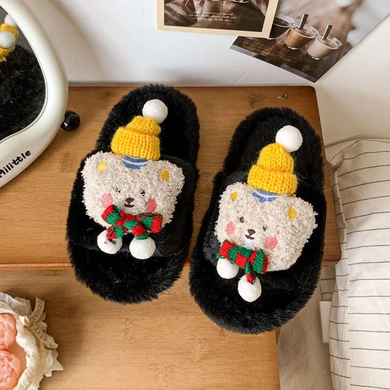 Children Cotton Slippers for Girls 2025 Winter New Fashion Korean Style Soft Bottom Anti-slippery Versatile Cute Cartoon Shoes
Children Cotton Slippers for Girls 2025 Winter New Fashion Korean Style Soft Bottom Anti-slippery Versatile Cute Cartoon Shoes
