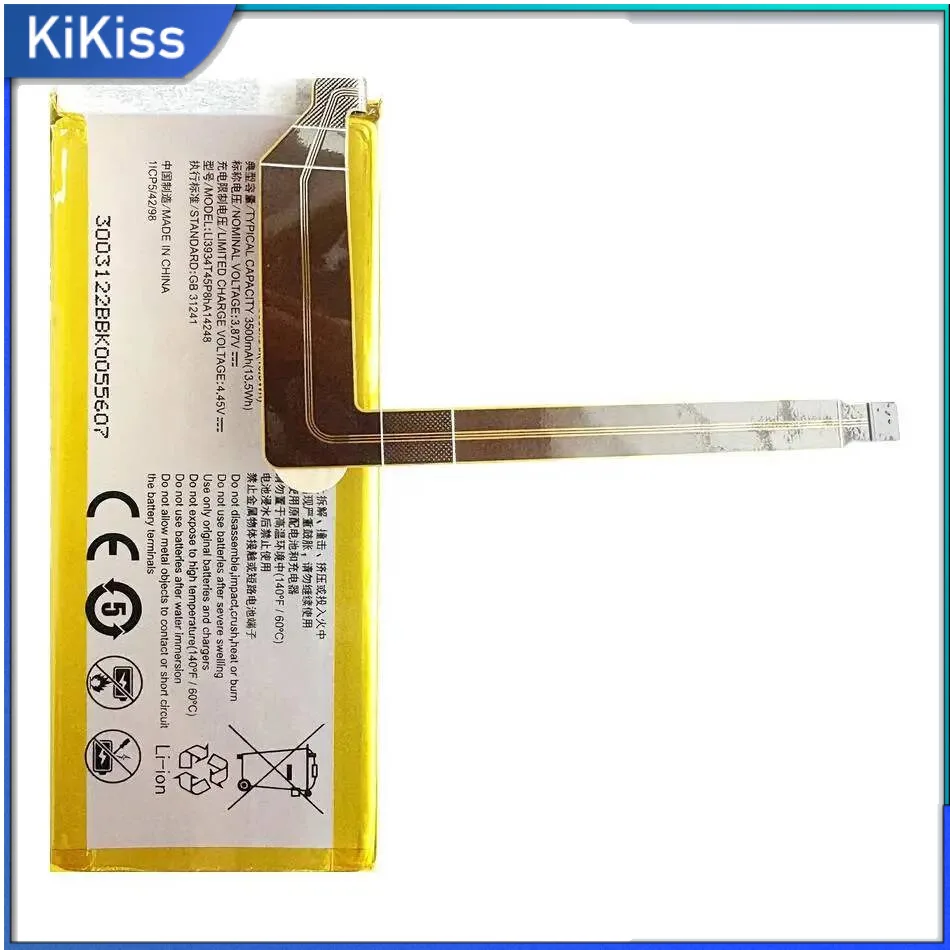 Mobile Phone Battery For Zte Li3934t45p8ha14248 Reliable Power Supply Good Low-Temperature Performance 3500Mah
Mobile Phone Battery For Zte Li3934t45p8ha14248 Reliable Power Supply Good Low-Temperature Performance 3500Mah