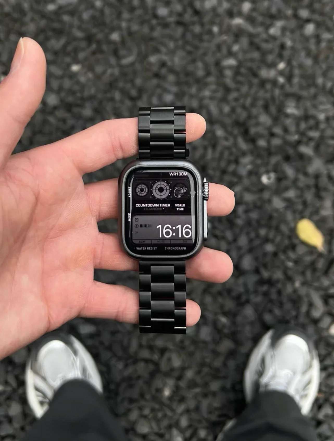 Nice Stainless steel bracelet metal link For Apple Watch band Series Ultra 10/9/8/7/6 38mm 40mm 41mm 42mm 44mm 45mm 46mm Strap
Nice Stainless steel bracelet metal link For Apple Watch band Series Ultra 10/9/8/7/6 38mm 40mm 41mm 42mm 44mm 45mm 46mm Strap