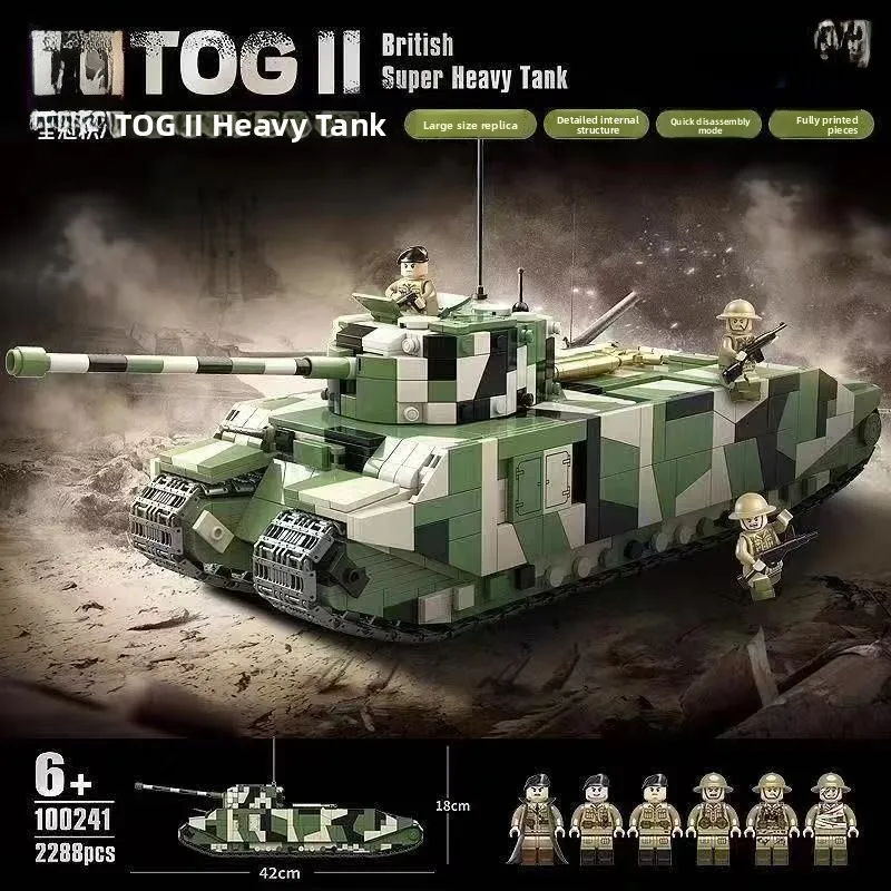 Игрушечный конструктор Briti Rat Sle Military TOG2 — тяжелый танк, сборная модель, подарок для мальчиков и девочек, пластиковый набор для сборки, игрушка Eonal
Игрушечный конструктор Briti Rat Sle Military TOG2 — тяжелый танк, сборная модель, подарок для мальчиков и девочек, пластиковый набор для сборки, игрушка Eonal