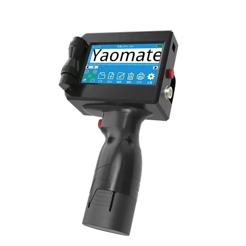 For YAOMATEC S1730 25.4mm Print Height Portable Handheld Inkjet Printer for Carton Plastic Metal Paper Date Code Number Logo
For YAOMATEC S1730 25.4mm Print Height Portable Handheld Inkjet Printer for Carton Plastic Metal Paper Date Code Number Logo