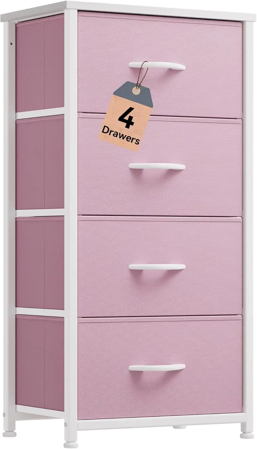 Storage Drawer with 4 Drawers - Fabric Dressers for Kids, Dresser for Bedroom, Living Room, Closets - Sturdy Steel Frame,
Storage Drawer with 4 Drawers - Fabric Dressers for Kids, Dresser for Bedroom, Living Room, Closets - Sturdy Steel Frame,