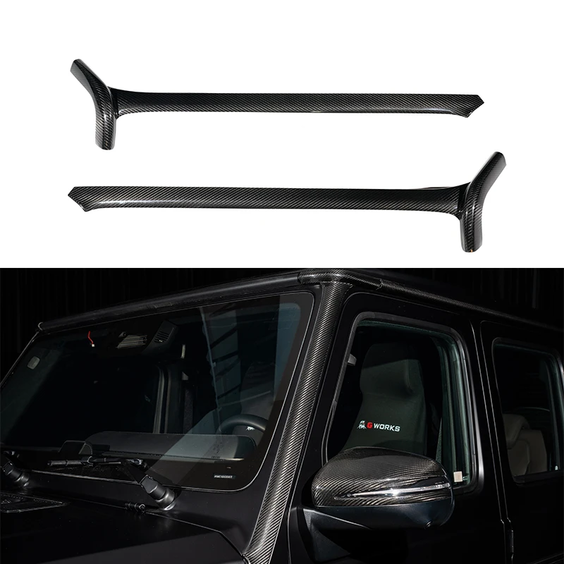 For 2025G Class W465 G63 G500 Dry Carbon Fiber Exterior Trim Parts Front A-pillar Addon for W465 Carbon A Pillar Addon
For 2025G Class W465 G63 G500 Dry Carbon Fiber Exterior Trim Parts Front A-pillar Addon for W465 Carbon A Pillar Addon