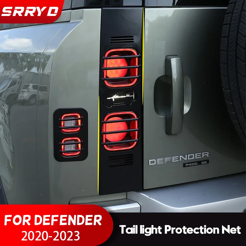 For Land Rover Defender 110 2020 2021 2022 Car Rear Brake Light Wide Indicator Light Metal Protective Net Cover Car Accessories
For Land Rover Defender 110 2020 2021 2022 Car Rear Brake Light Wide Indicator Light Metal Protective Net Cover Car Accessories