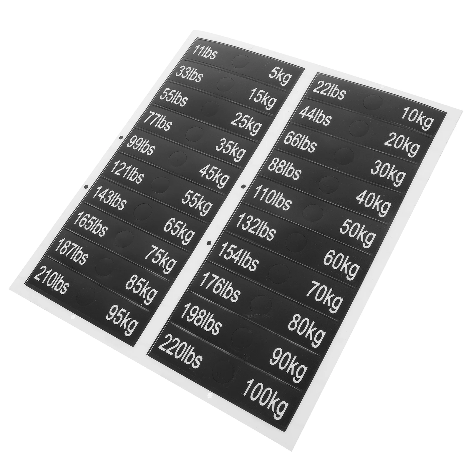 1 Sheet Gym Weight Stickers Weighting Labels Adhesive Tabs Sticker Sheets Block Marking Tapes Tabs Labels For Weight
1 Sheet Gym Weight Stickers Weighting Labels Adhesive Tabs Sticker Sheets Block Marking Tapes Tabs Labels For Weight
