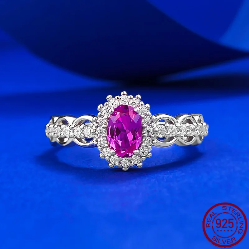 New S925 Silver Ins Style Daily Simple and Versatile 4 * 6 Pink Steel Ring Women's European and American Wedding Jewelry
New S925 Silver Ins Style Daily Simple and Versatile 4 * 6 Pink Steel Ring Women's European and American Wedding Jewelry