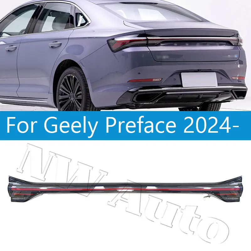 Задний фонарь автомобиля для Geely Preface 2024-сигнал крышки багажника, центральные автомобильные аксессуары 8894631608
Задний фонарь автомобиля для Geely Preface 2024-сигнал крышки багажника, центральные автомобильные аксессуары 8894631608