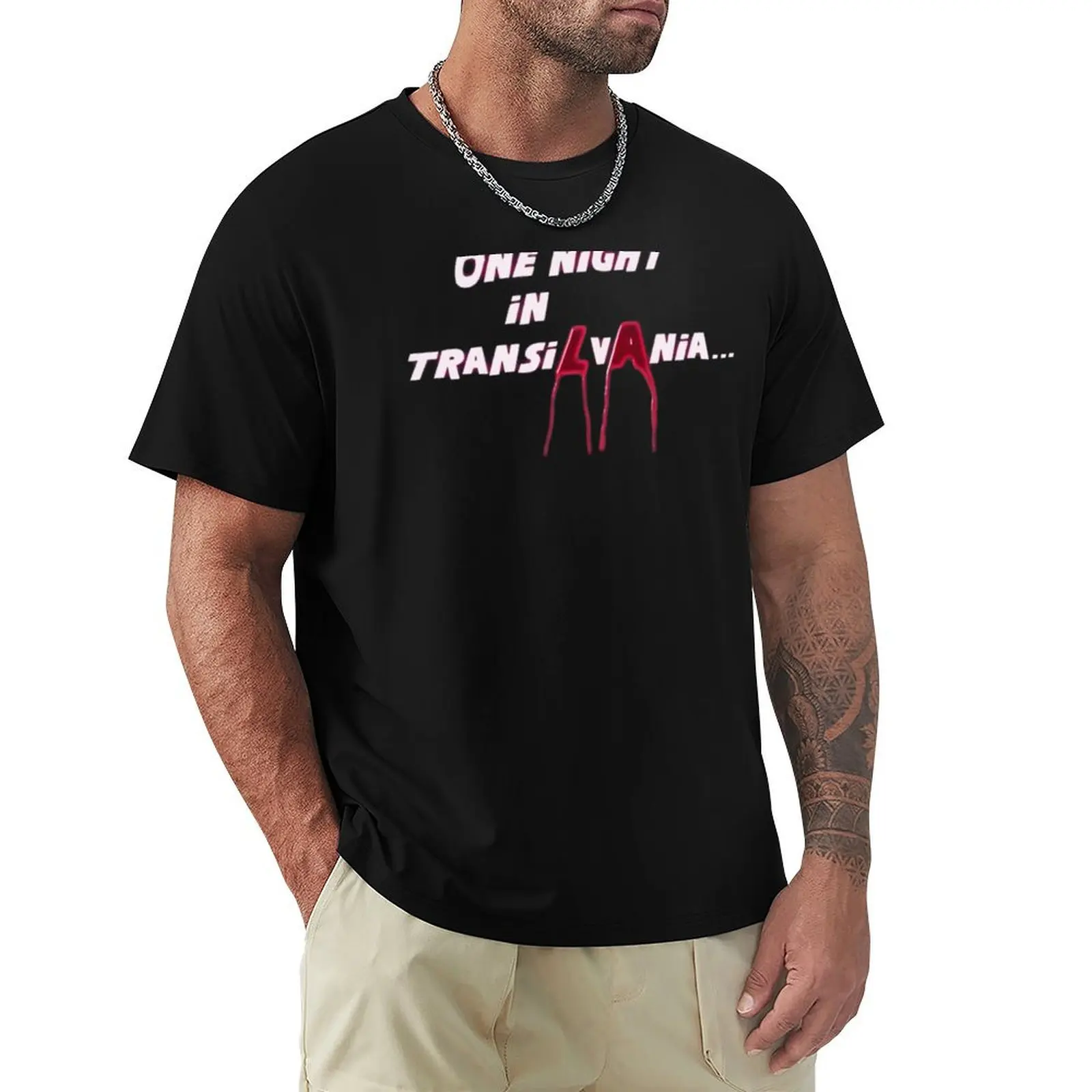 One Night In Transilvania T-Shirt topping anime t shirts Blouse heavyweight t shirts for men
One Night In Transilvania T-Shirt topping anime t shirts Blouse heavyweight t shirts for men