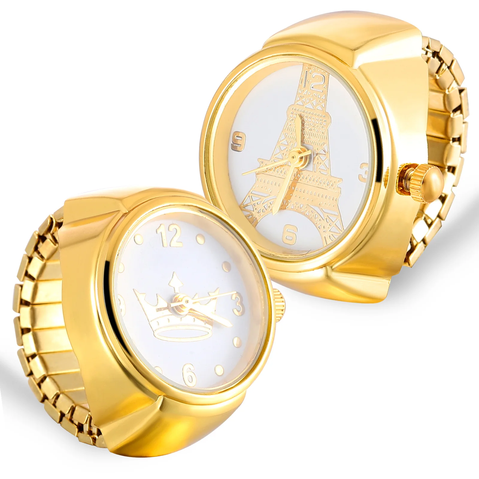 2 pcs Ring Watch Fashion Watches Rings for Women Men Finger Clock Round Date Stainless Steel Vintage Coordinate Clothing
2 pcs Ring Watch Fashion Watches Rings for Women Men Finger Clock Round Date Stainless Steel Vintage Coordinate Clothing