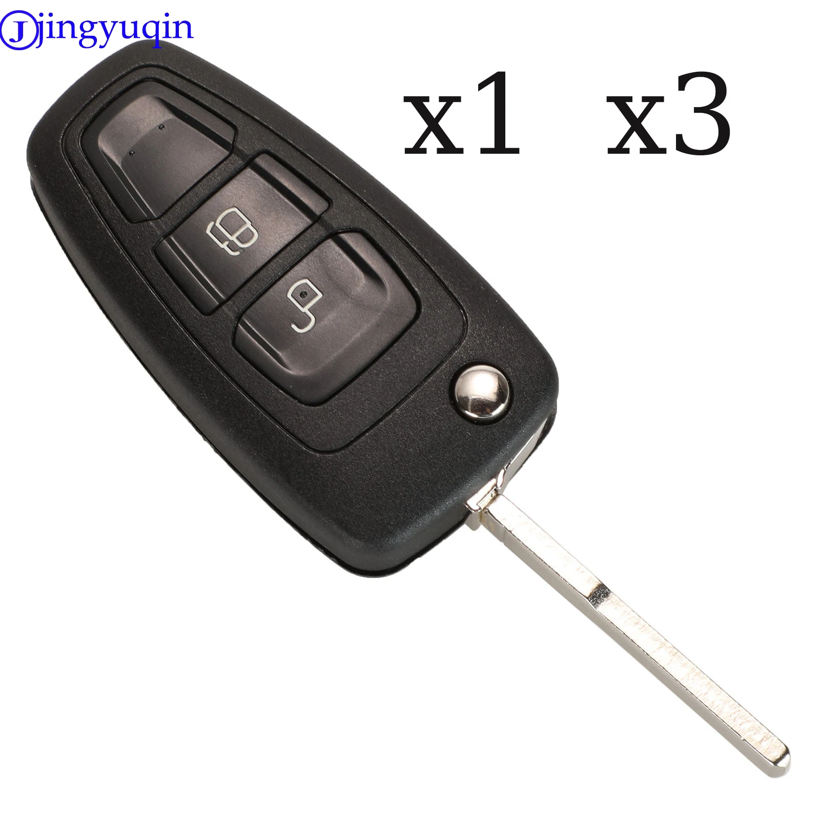 jingyuqin X1 X3 Remote Car Key Case Shell For Ford Ranger 2011 2012 2013 2014 2015 HU101 FO21 Key Blade EB3T-15K601-BA 5WK50165
jingyuqin X1 X3 Remote Car Key Case Shell For Ford Ranger 2011 2012 2013 2014 2015 HU101 FO21 Key Blade EB3T-15K601-BA 5WK50165