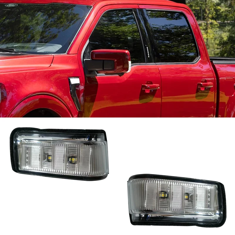 Светодиодный ходовой фонарь для зеркала заднего вида для Ford F150 F-150 Pickup 2020 2021 2022 2023, сигнальная лампа указателя поворота бокового зеркала
Светодиодный ходовой фонарь для зеркала заднего вида для Ford F150 F-150 Pickup 2020 2021 2022 2023, сигнальная лампа указателя поворота бокового зеркала