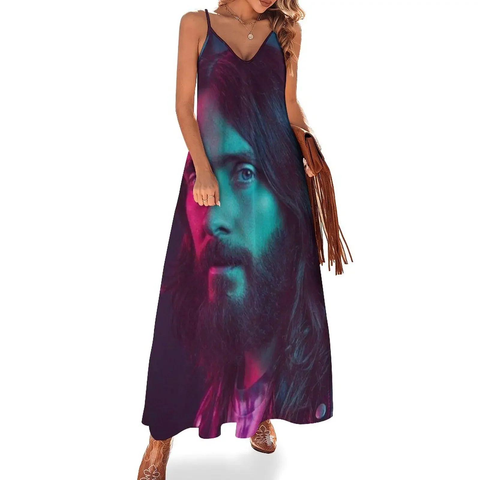 Jared Leto Sleeveless Dress chic and elegant evening dress Casual dresses Dress
Jared Leto Sleeveless Dress chic and elegant evening dress Casual dresses Dress