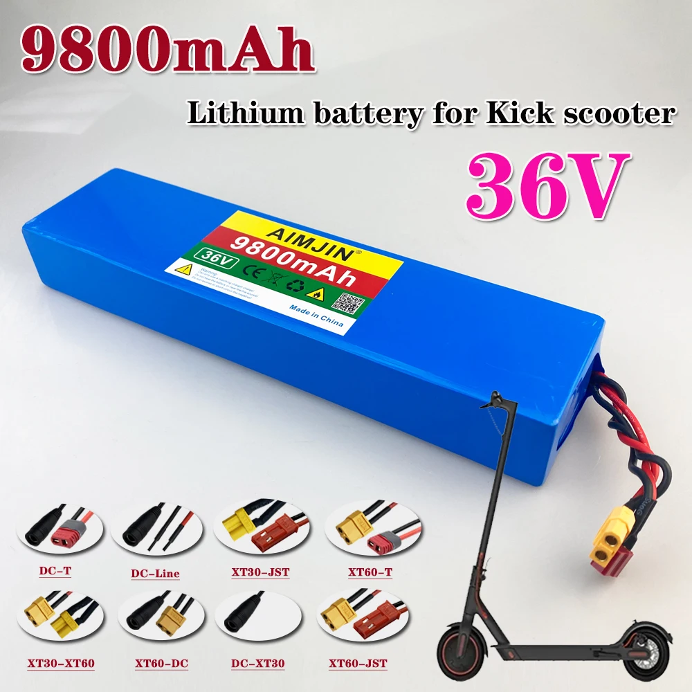 36v 9800mAh lithium battery 18650 10S3P suitable for KUGOO S1, S2, S3 electric scooters with BMS
36v 9800mAh lithium battery 18650 10S3P suitable for KUGOO S1, S2, S3 electric scooters with BMS