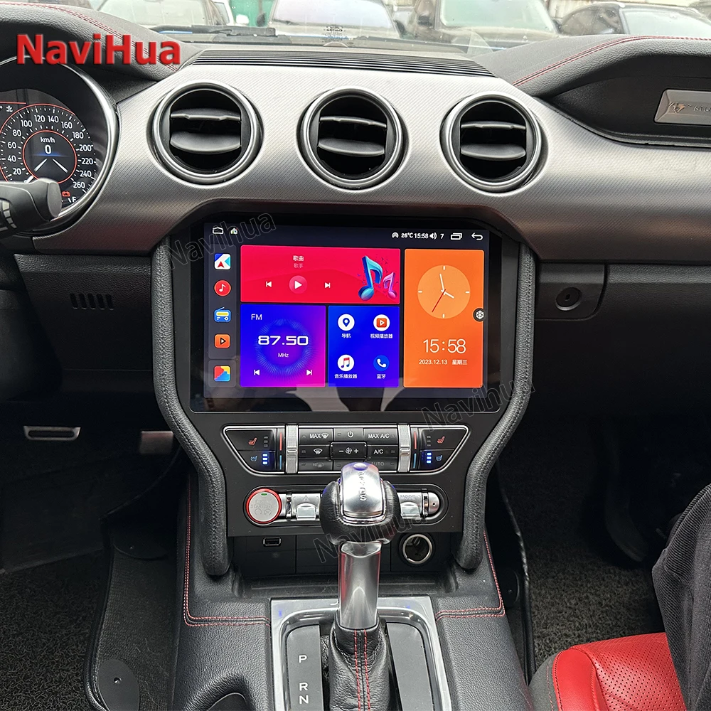 NEW Design 11.5'' IPS Screen Android Car DVD Player Radio GPS Navigation Multimedia Stereo Head Unit for Ford Mustang
NEW Design 11.5'' IPS Screen Android Car DVD Player Radio GPS Navigation Multimedia Stereo Head Unit for Ford Mustang