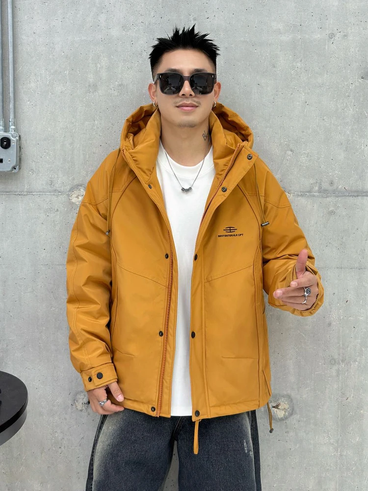 American Sle Thiened Men's down Jaet Winter Warm Anti-Cold Outerwear Youthful Faionable Coat Polyester Fiber Casual S...
American Sle Thiened Men's down Jaet Winter Warm Anti-Cold Outerwear Youthful Faionable Coat Polyester Fiber Casual S...