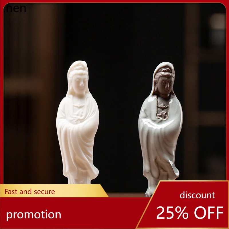 Cz ceramic guanyin goddess zen home living room tea pet boutique ornaments creative small ornaments
Cz ceramic guanyin goddess zen home living room tea pet boutique ornaments creative small ornaments