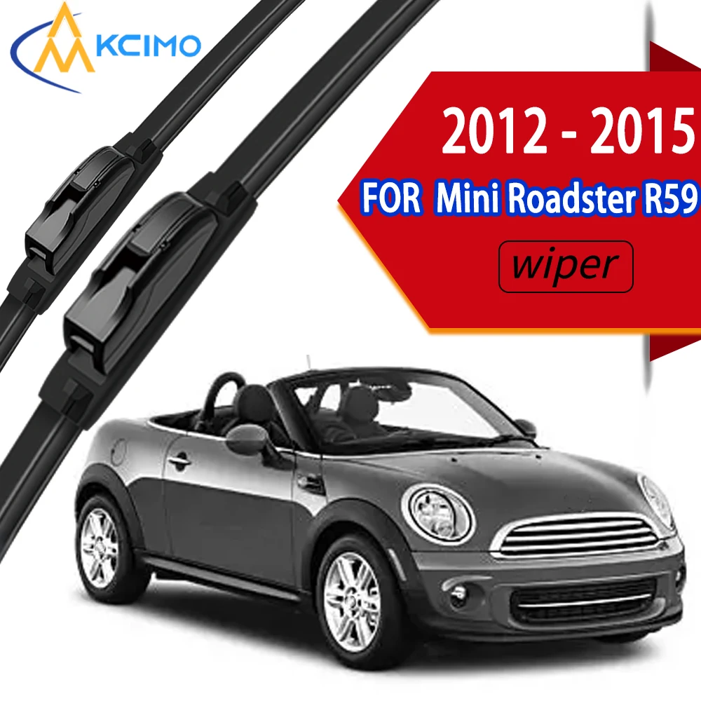 Premium OEM Replacement Windshield Wipers with Flexible Durable Rubber, Perfect Fit for Mini Roadster R59 2012 - 2015.
Premium OEM Replacement Windshield Wipers with Flexible Durable Rubber, Perfect Fit for Mini Roadster R59 2012 - 2015.
