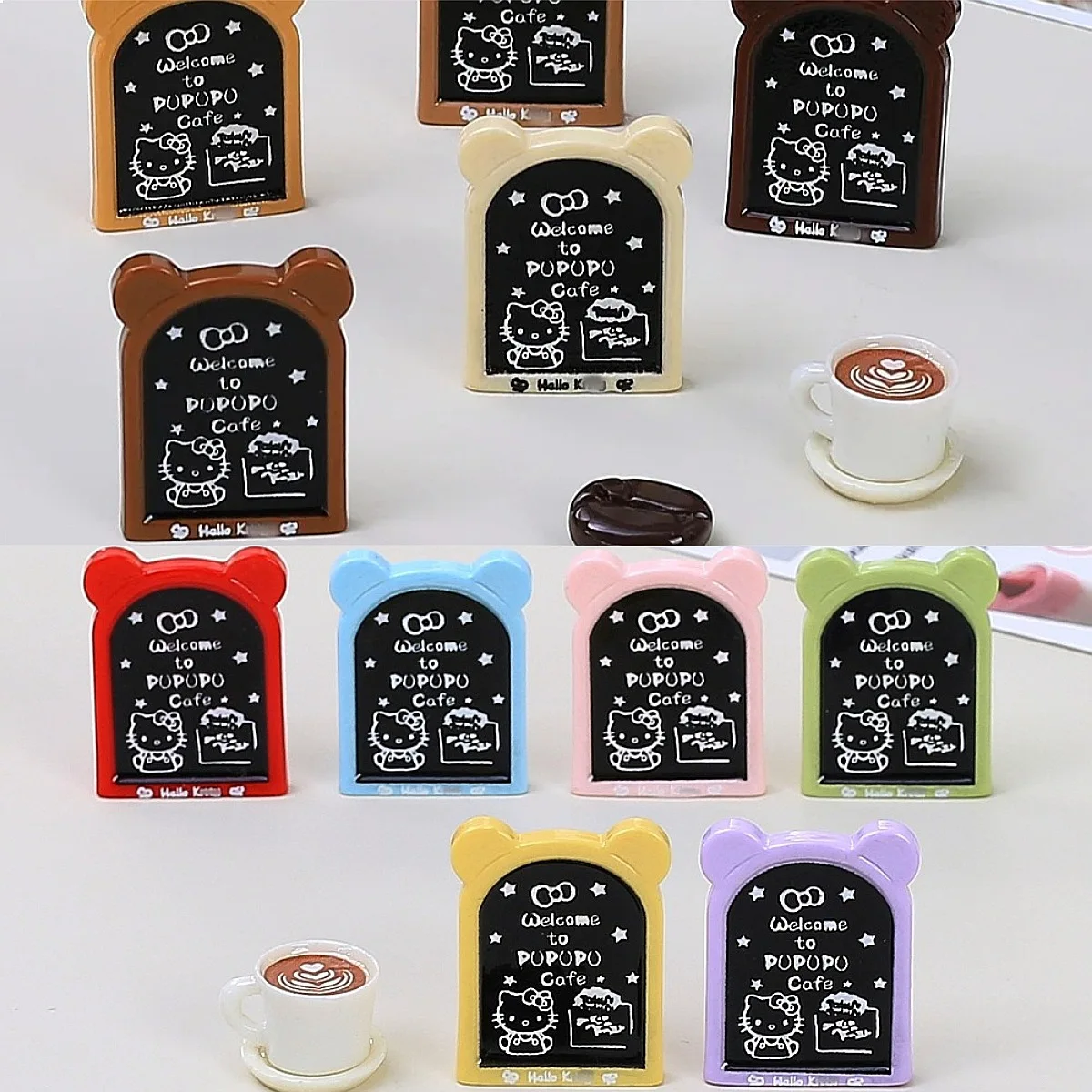 100pcs Kawaii Sanrio Hello Kitty 3D Resin Billboard Cartoon DIY Dollhouse Decor Accessories Wholesale Miniature Craft
100pcs Kawaii Sanrio Hello Kitty 3D Resin Billboard Cartoon DIY Dollhouse Decor Accessories Wholesale Miniature Craft