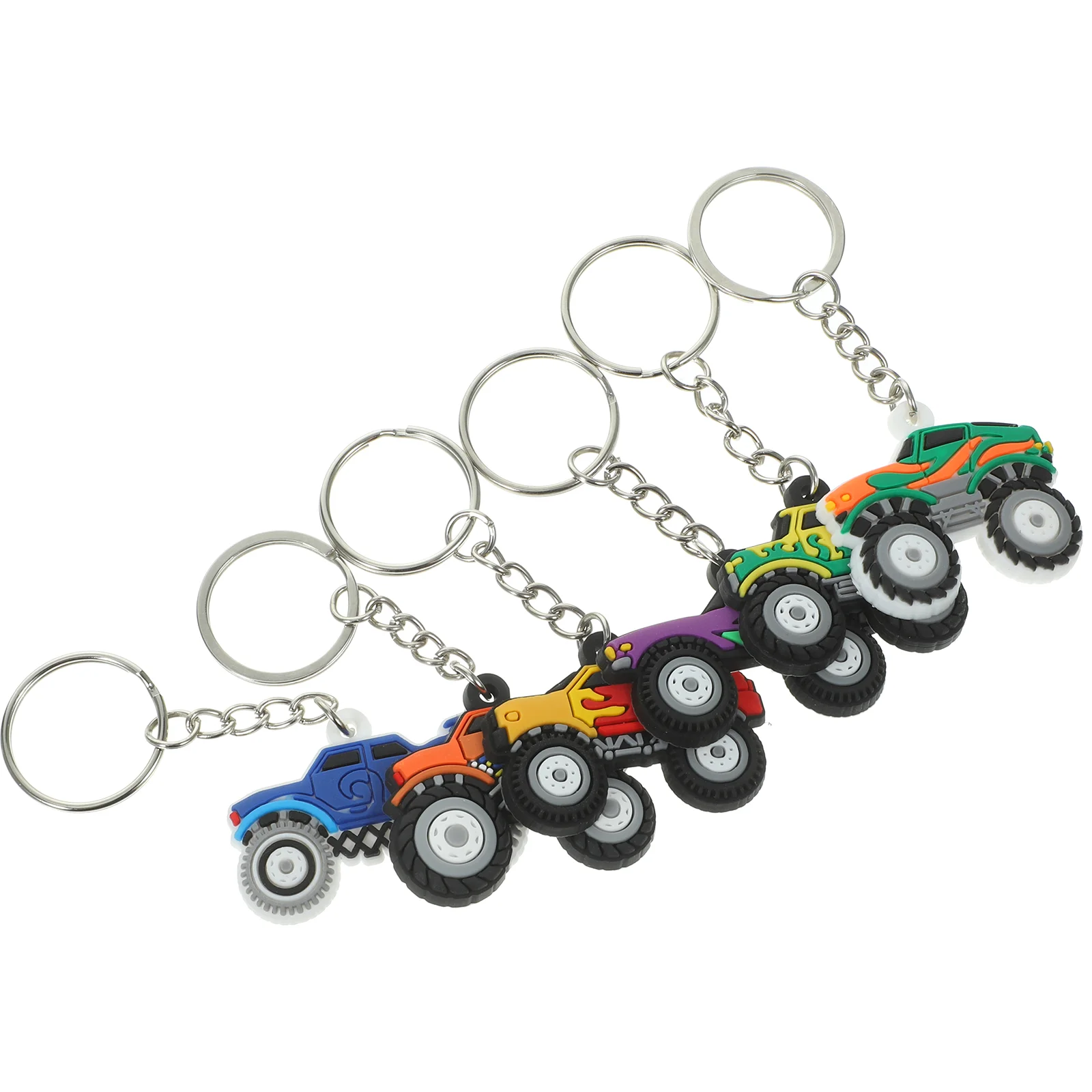 6 Pcs Cartoon Keychain with Visual Effect Backpack Fashion Charming Pvc for Girls Chains Women
6 Pcs Cartoon Keychain with Visual Effect Backpack Fashion Charming Pvc for Girls Chains Women