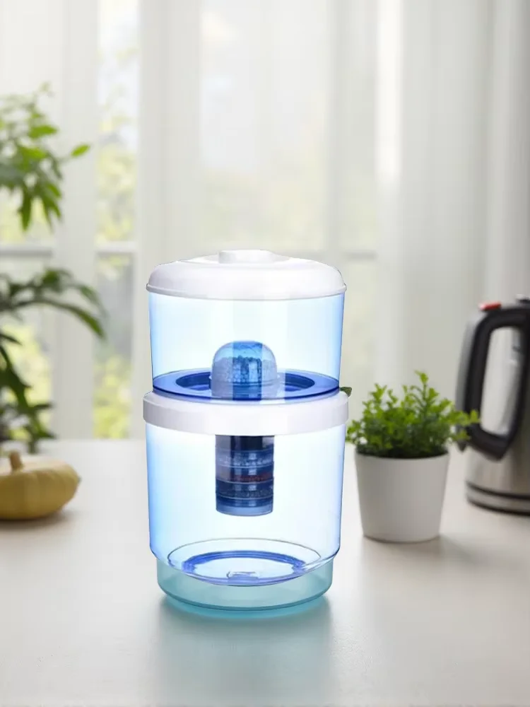 Universal Water Filter Pitcher for Home Kitchen Countertop - Standing Desktop Drinking Water Purifier with Removable Tank by LYH
Universal Water Filter Pitcher for Home Kitchen Countertop - Standing Desktop Drinking Water Purifier with Removable Tank by LYH