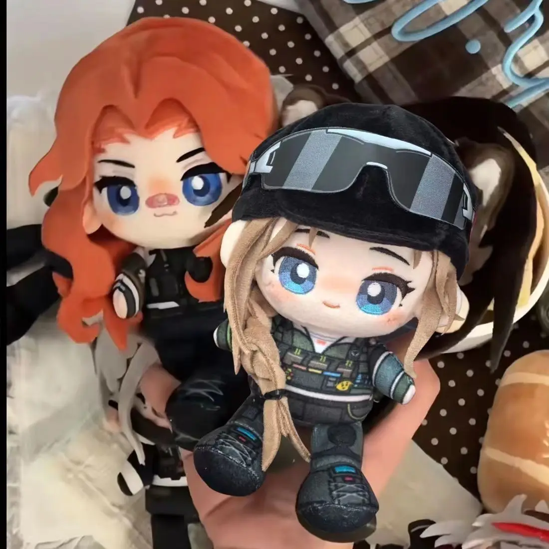 New Delta Force Luna Claire Ann Byers Plush Doll 10CM/15CM Delta Action Cartoon Cute Soft Stuffed Toy Pendant Birthday Gift
New Delta Force Luna Claire Ann Byers Plush Doll 10CM/15CM Delta Action Cartoon Cute Soft Stuffed Toy Pendant Birthday Gift