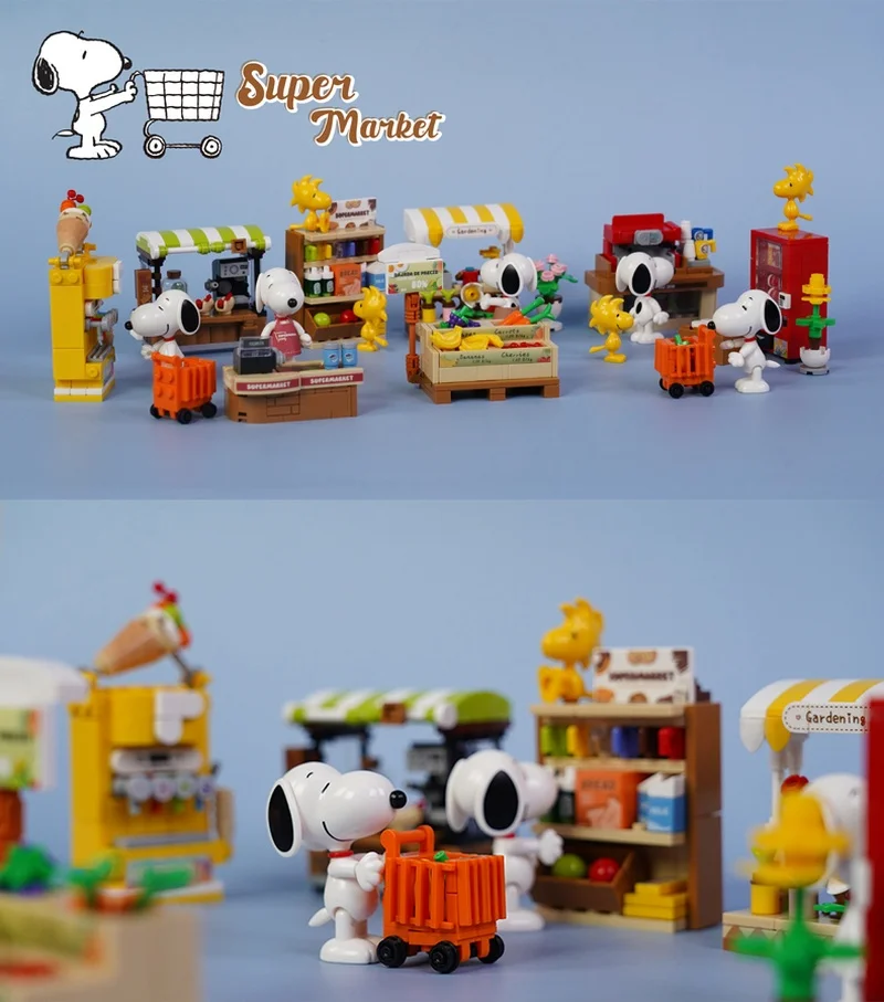 Cartoon Snoopy Block Blind Box Scene Assembly Block Toys Desktop Ornaments Children Birthday Gifts Puzzle Toys
Cartoon Snoopy Block Blind Box Scene Assembly Block Toys Desktop Ornaments Children Birthday Gifts Puzzle Toys