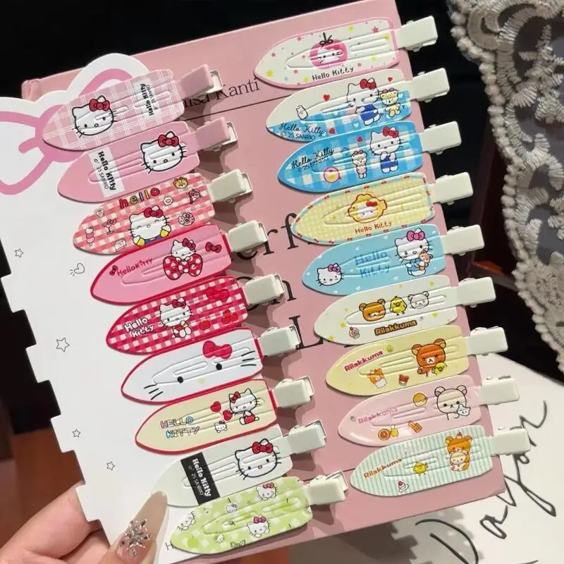 Y2K Girl Hello Kitty Cartoon Hairpin Ins Wind Cute Sweet Duckbill Clip Fixed Hairstyle Hair Clip for Bangs Bobby Pin Girl's Gift
Y2K Girl Hello Kitty Cartoon Hairpin Ins Wind Cute Sweet Duckbill Clip Fixed Hairstyle Hair Clip for Bangs Bobby Pin Girl's Gift