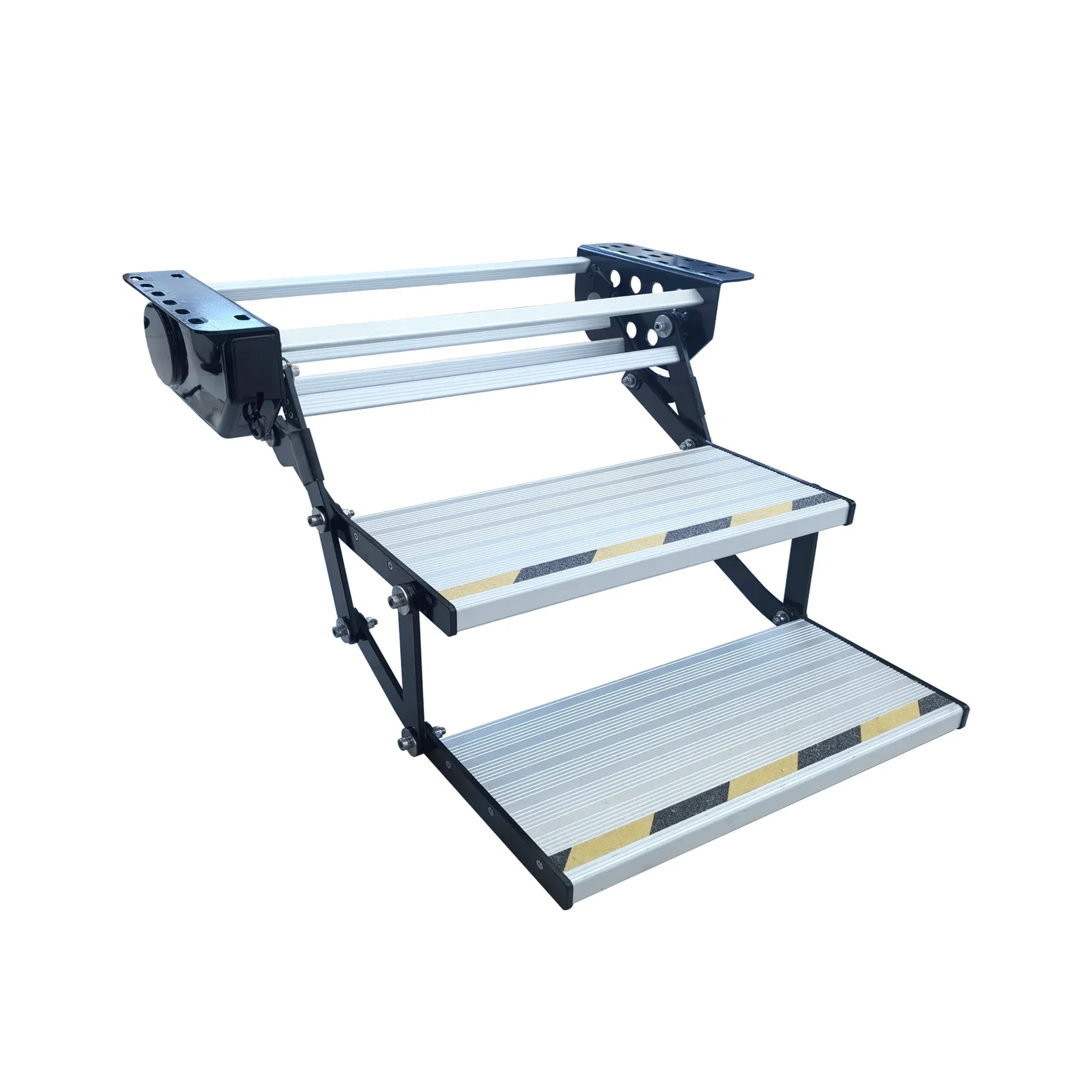 COMPAKS Hot Sale RV Camper Parts Aluminum Alloy Foldable Non-Slip Single Stairs Motorhome Foldable Steel Step
COMPAKS Hot Sale RV Camper Parts Aluminum Alloy Foldable Non-Slip Single Stairs Motorhome Foldable Steel Step