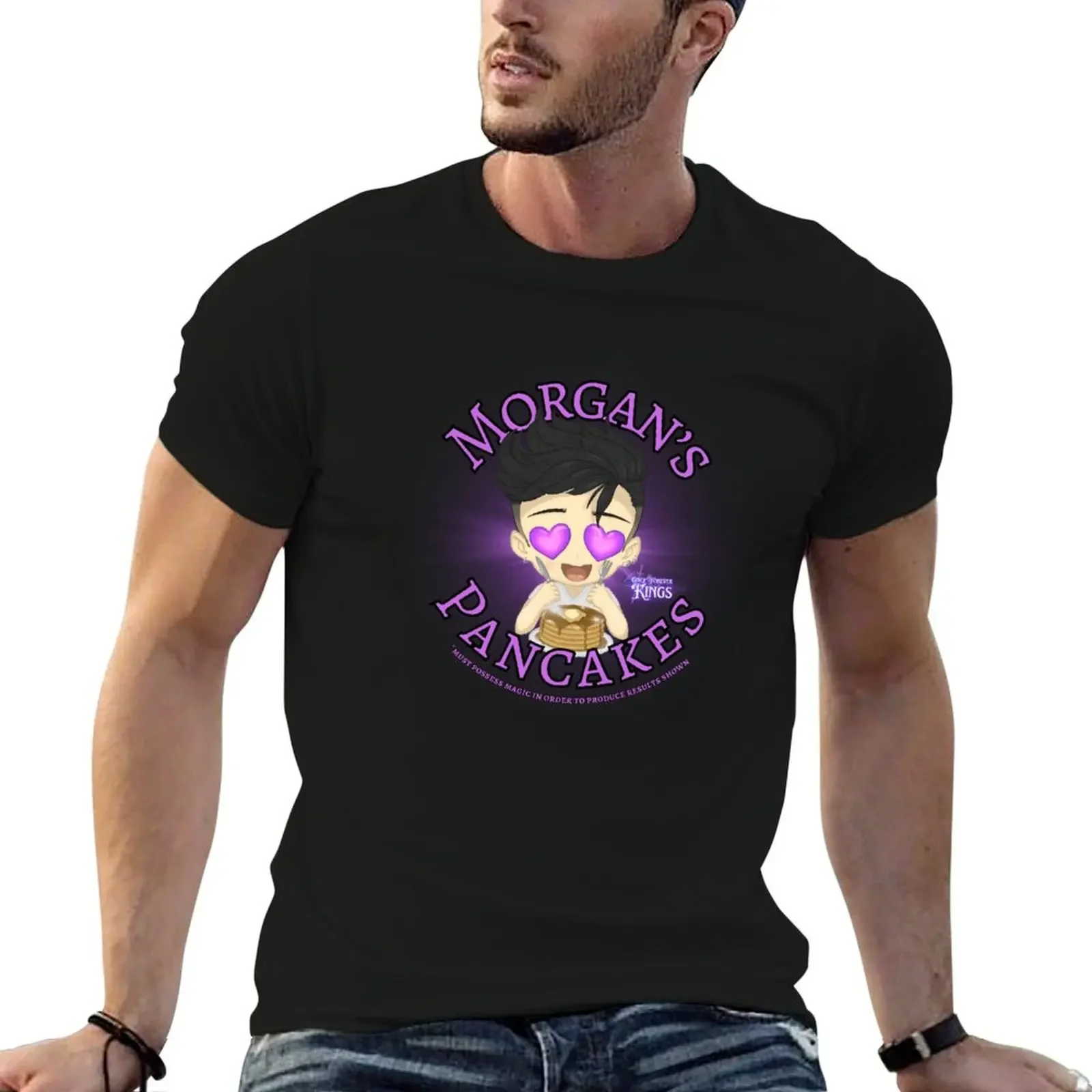 Morgan's Pancakes T-Shirt tops shirts graphic anime figures funny t shirts men
Morgan's Pancakes T-Shirt tops shirts graphic anime figures funny t shirts men