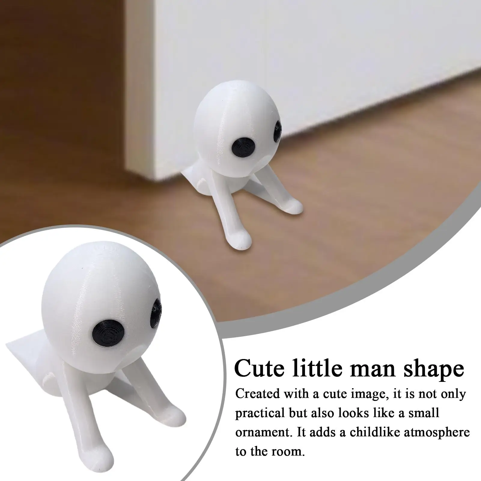 Door Stopper Decorative Door Stop Miniature Flexible 3D Printing Figurine Non-Slip Ornament for Bedroom Dorm Rooms Travel Rental
Door Stopper Decorative Door Stop Miniature Flexible 3D Printing Figurine Non-Slip Ornament for Bedroom Dorm Rooms Travel Rental