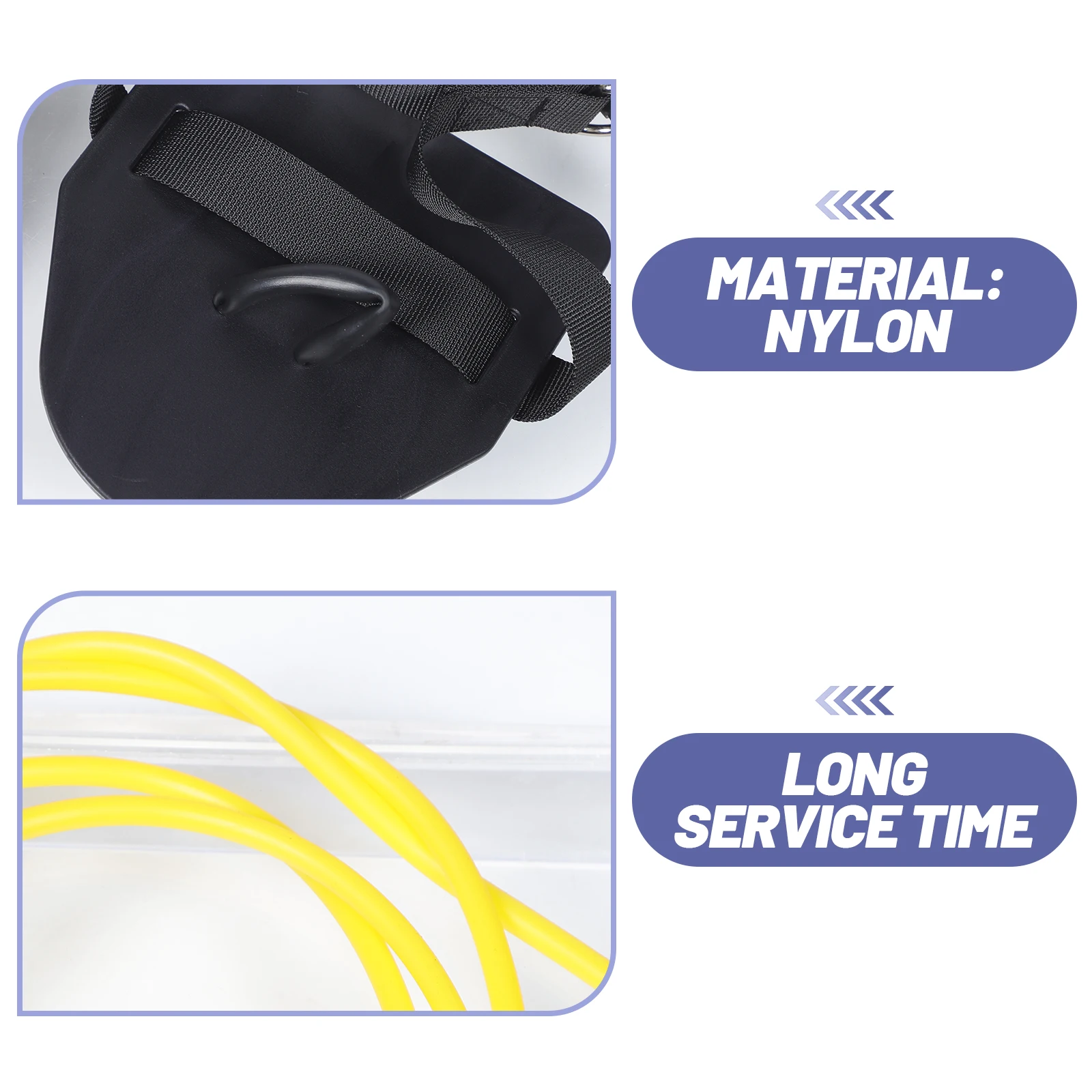 1pcs Swimming Resistance Band 20lbs Yellow Fitness Equipment Aquatic Tension Bands Swim Trainer Belt Bungee Rope
1pcs Swimming Resistance Band 20lbs Yellow Fitness Equipment Aquatic Tension Bands Swim Trainer Belt Bungee Rope