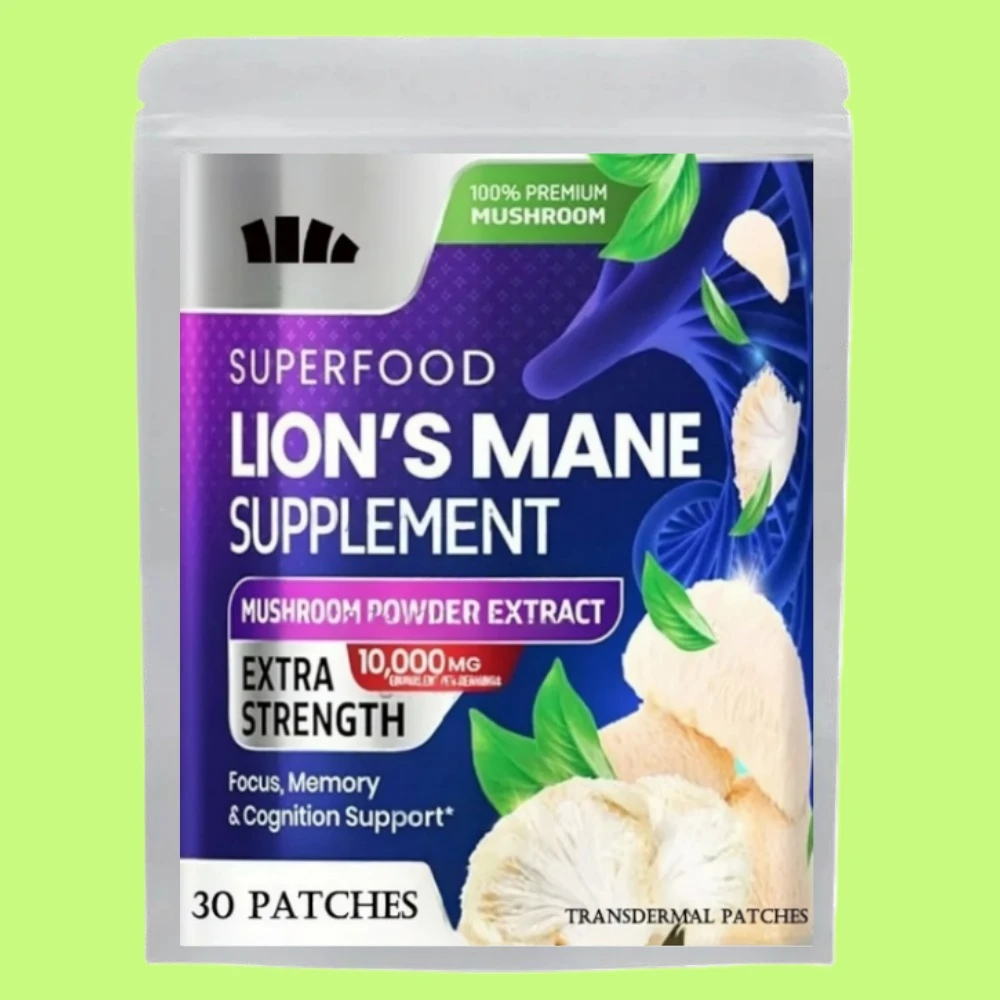 30 пластырей Lions Mane Mushroom Transdermal Patches способствуют близорукости, фокусирую и памятью. Поддерживают иммунитет здоровья.
30 пластырей Lions Mane Mushroom Transdermal Patches способствуют близорукости, фокусирую и памятью. Поддерживают иммунитет здоровья.