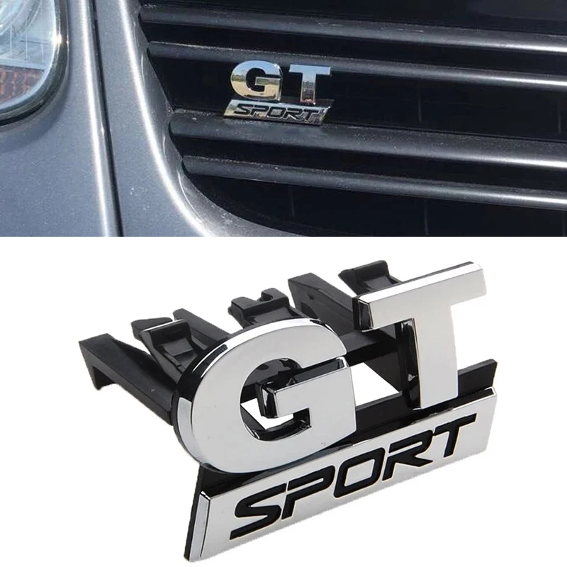 ABS New GT SPORT Logo Car Styling Front Hood Grille Badge Emblem Sticker For Volkswagen VW Polo Golf 5 Passat B5 Touran Bora MK5
ABS New GT SPORT Logo Car Styling Front Hood Grille Badge Emblem Sticker For Volkswagen VW Polo Golf 5 Passat B5 Touran Bora MK5