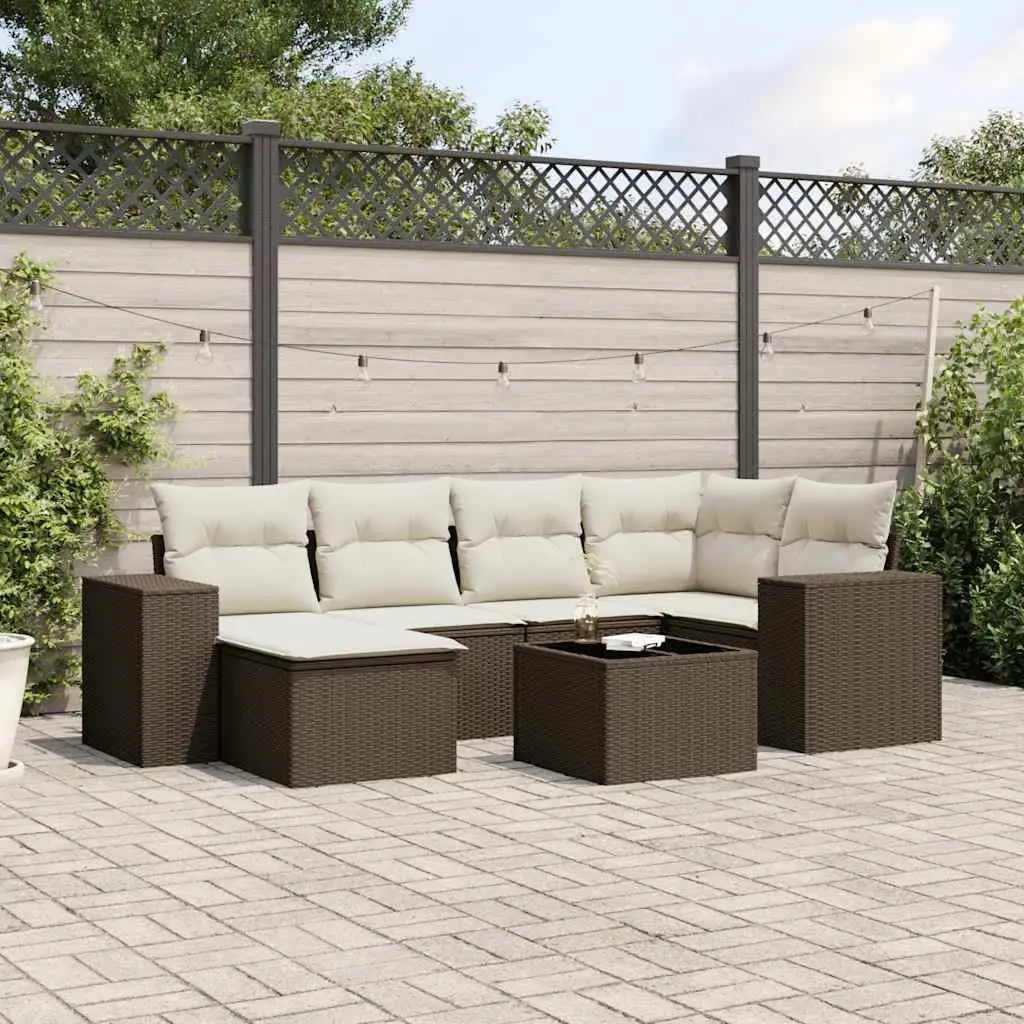 Large Brown PE Rattan Modular Garden Sofa Set Stylish Outdoor Seating Comfortable Patio Furniture Set for Relaxation
Large Brown PE Rattan Modular Garden Sofa Set Stylish Outdoor Seating Comfortable Patio Furniture Set for Relaxation