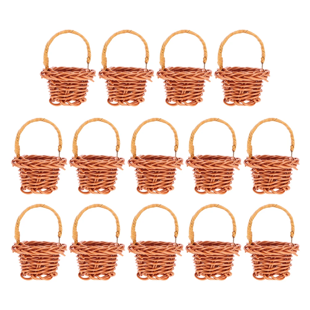 14pcs Rattan Decorative Baskets Handwoven Mini Storage Woven Baskets for Flower Arrangement Photo Props Home Decor
14pcs Rattan Decorative Baskets Handwoven Mini Storage Woven Baskets for Flower Arrangement Photo Props Home Decor