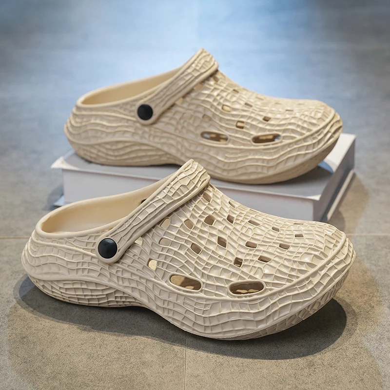 Men Modern EVA Slide Slippers, Cloud Soft Cushion Footbed for Indoor Rest, Daily Shower and Casual Seaside Beach Walking Trips
Men Modern EVA Slide Slippers, Cloud Soft Cushion Footbed for Indoor Rest, Daily Shower and Casual Seaside Beach Walking Trips
