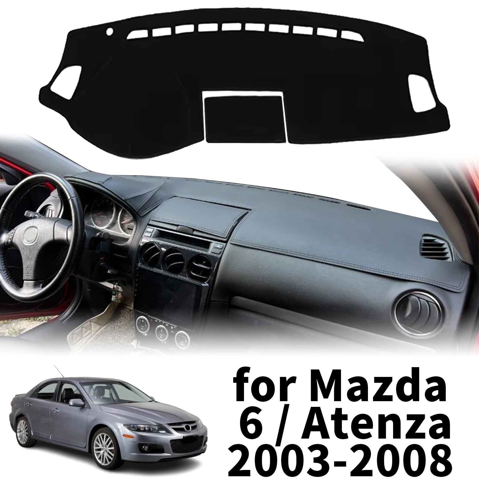 fit for Mazda 6 2002 2003 200-2008 Atenza Mazda6 Dashmat Dashboard Cover Pad Protective Carpet DashMat Sunshade Car Accessories
fit for Mazda 6 2002 2003 200-2008 Atenza Mazda6 Dashmat Dashboard Cover Pad Protective Carpet DashMat Sunshade Car Accessories