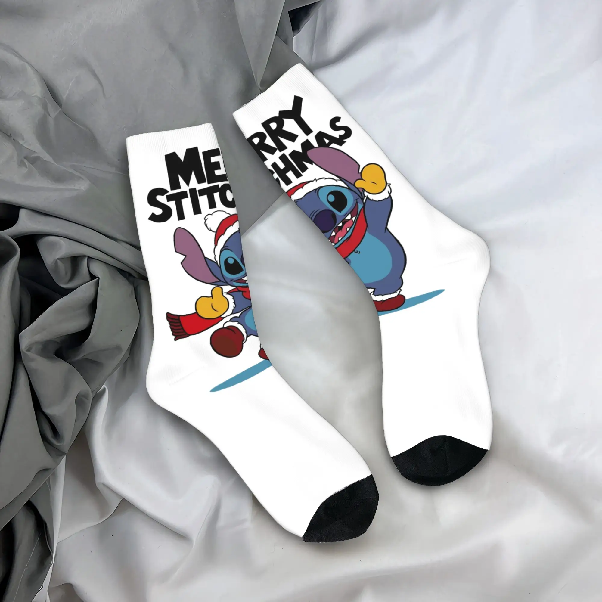 Модные мужские носки, повседневные носки Лило и Стич, праздники, рождественские носки, спортивные женские носки из полиэстера, весна-осень-зима
Модные мужские носки, повседневные носки Лило и Стич, праздники, рождественские носки, спортивные женские носки из полиэстера, весна-осень-зима