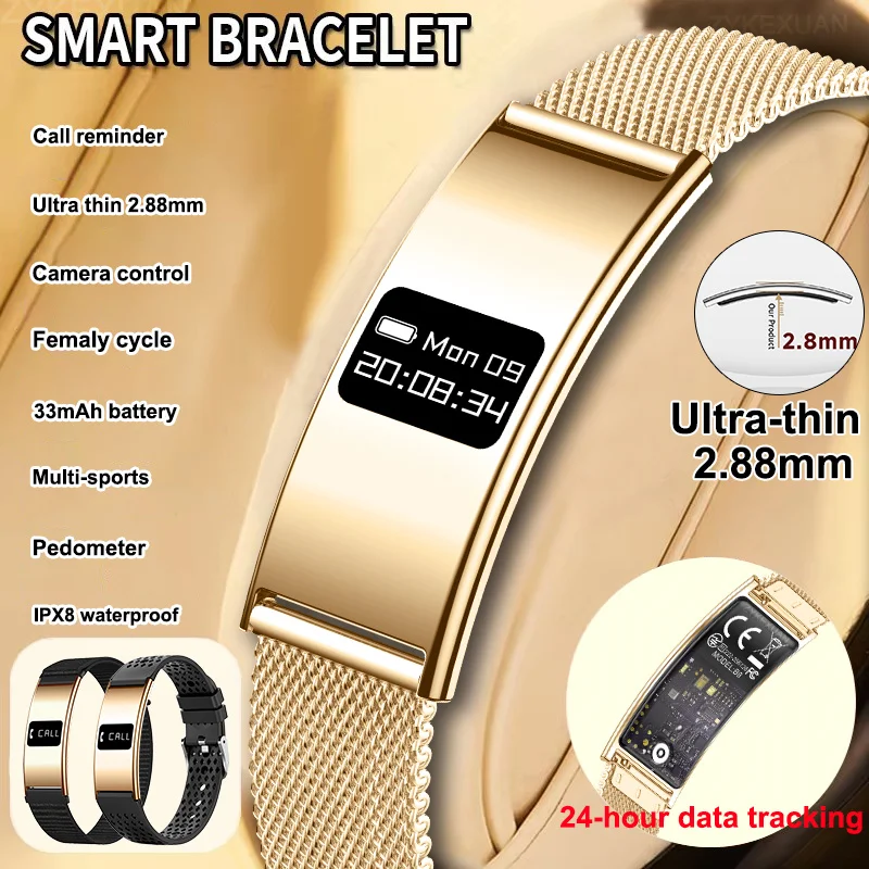 2026 New Men Women Smart Bracelet Sports Fitness Tracker IPX8 Waterproof Smart Band Heart Rate Sleep Smartwatch For iOS Android
2026 New Men Women Smart Bracelet Sports Fitness Tracker IPX8 Waterproof Smart Band Heart Rate Sleep Smartwatch For iOS Android