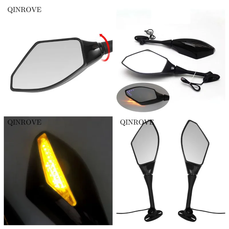 For Yamaha YZF R1 R3 R6 R25 YZF-R1 YZF-R3 Motorcycle Accessories Rear Mirror Sportbike LED Turn Signal White Lens Side Mirror
For Yamaha YZF R1 R3 R6 R25 YZF-R1 YZF-R3 Motorcycle Accessories Rear Mirror Sportbike LED Turn Signal White Lens Side Mirror