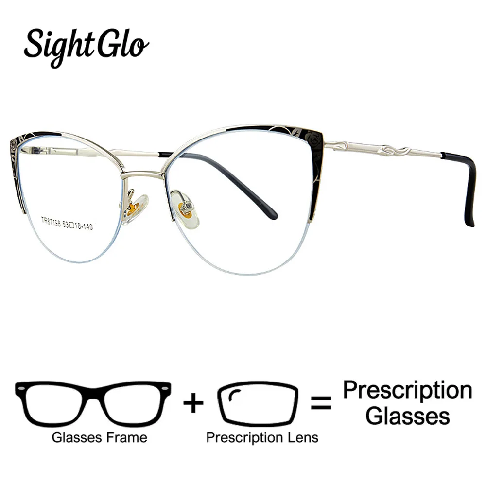 SightGlo Cat Eye Myopia TR90 Bifocal Eyeglasses Women Optical Prescription Glasses Optical Custom Ladies Glasses
SightGlo Cat Eye Myopia TR90 Bifocal Eyeglasses Women Optical Prescription Glasses Optical Custom Ladies Glasses