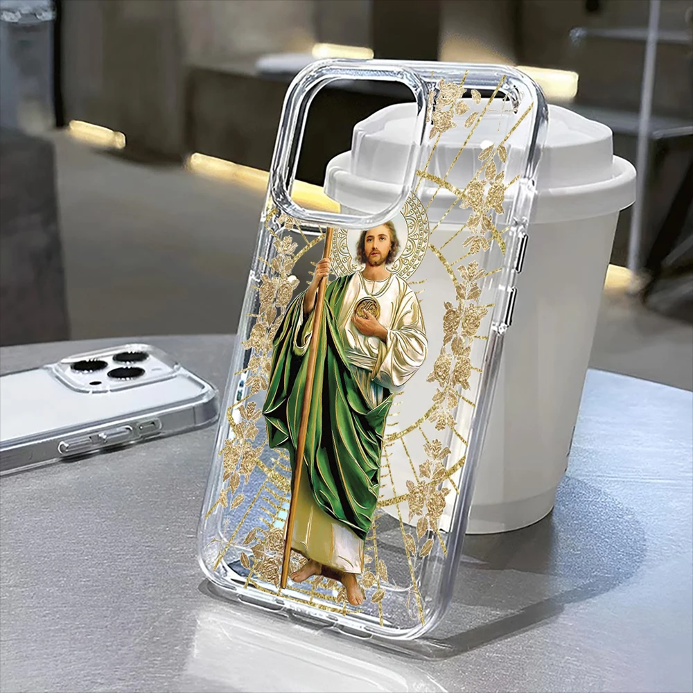 Jesus transparent shell is suitable for iPhone 16, 16 Pro, 16 Pro Max, 16 Plus to iPhone 11, 12, 13, 14 15 series.
Jesus transparent shell is suitable for iPhone 16, 16 Pro, 16 Pro Max, 16 Plus to iPhone 11, 12, 13, 14 15 series.