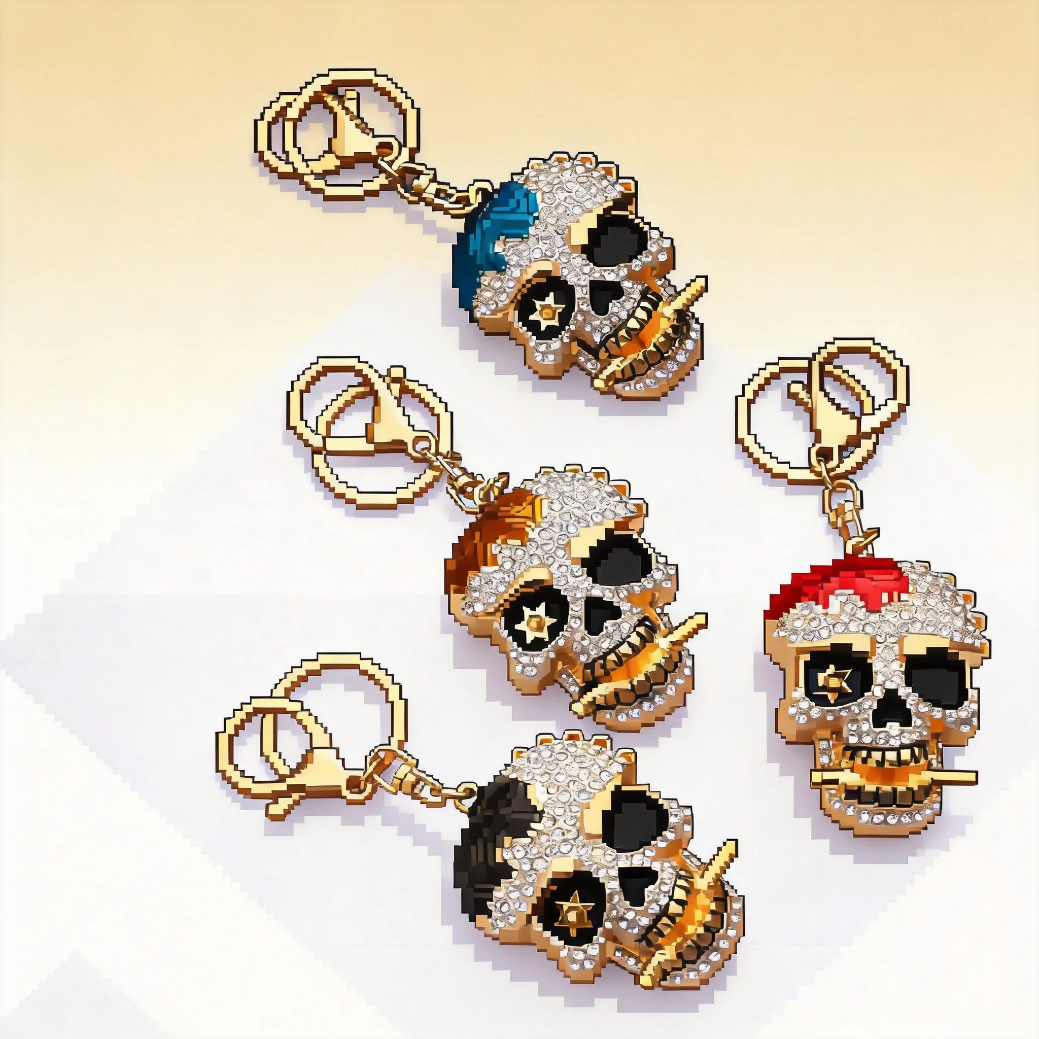 2026 Rhinestone Inlaid Metal Skull Keychain 3D Hip Hop Creative Pendant For Car Keys Backpacks Handbags Cool Decor Accessories
2026 Rhinestone Inlaid Metal Skull Keychain 3D Hip Hop Creative Pendant For Car Keys Backpacks Handbags Cool Decor Accessories
