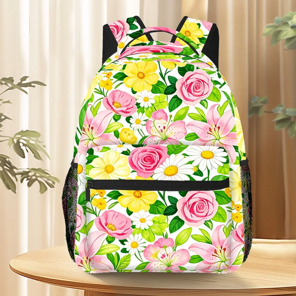 Women's Floral Print Backpack Large Capacity School Bag for Girls Casual Travel Backpack with Laptop Compartment
Women's Floral Print Backpack Large Capacity School Bag for Girls Casual Travel Backpack with Laptop Compartment