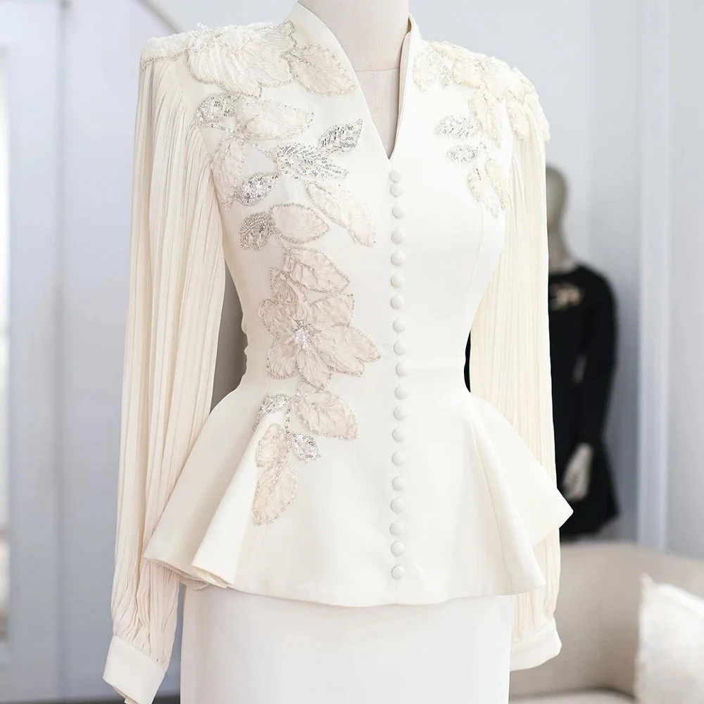 2026 new high-end customized V-neck long sleeve two-piece dress, neat tailoring flatters figure, stiff premium fabric, adjustabl
2026 new high-end customized V-neck long sleeve two-piece dress, neat tailoring flatters figure, stiff premium fabric, adjustabl