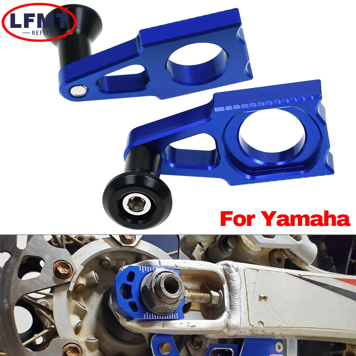 Motorcycle CNC Rear Chain Adjuster Axle Blocks For Yamaha YZ 125 250 YZ250F 450F YZ125X 250X 2002-2023 WR250F WR450F WR250X 250R
Motorcycle CNC Rear Chain Adjuster Axle Blocks For Yamaha YZ 125 250 YZ250F 450F YZ125X 250X 2002-2023 WR250F WR450F WR250X 250R